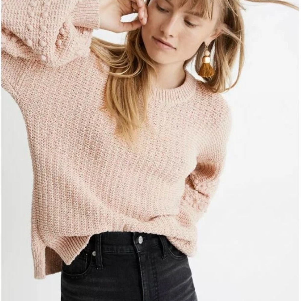 Madewell Women's Blush Crew Neck Sweater